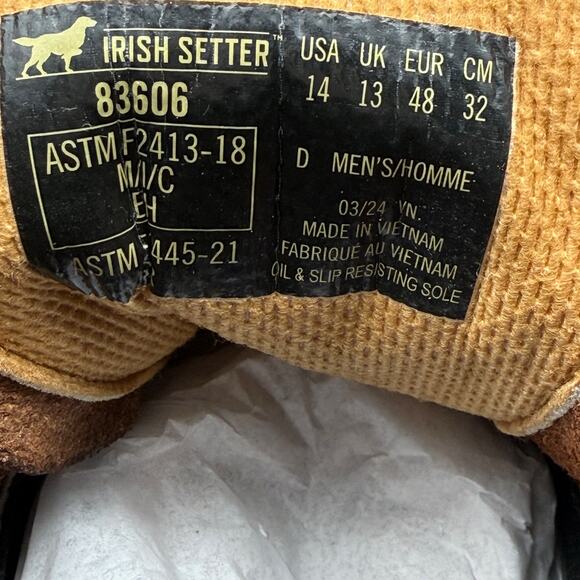 Irish Setter Mens Ashby 6\
